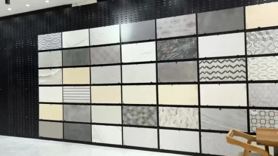 600x600mm acabado suave piso y pared de mosaico de porcelana gris para la construcción